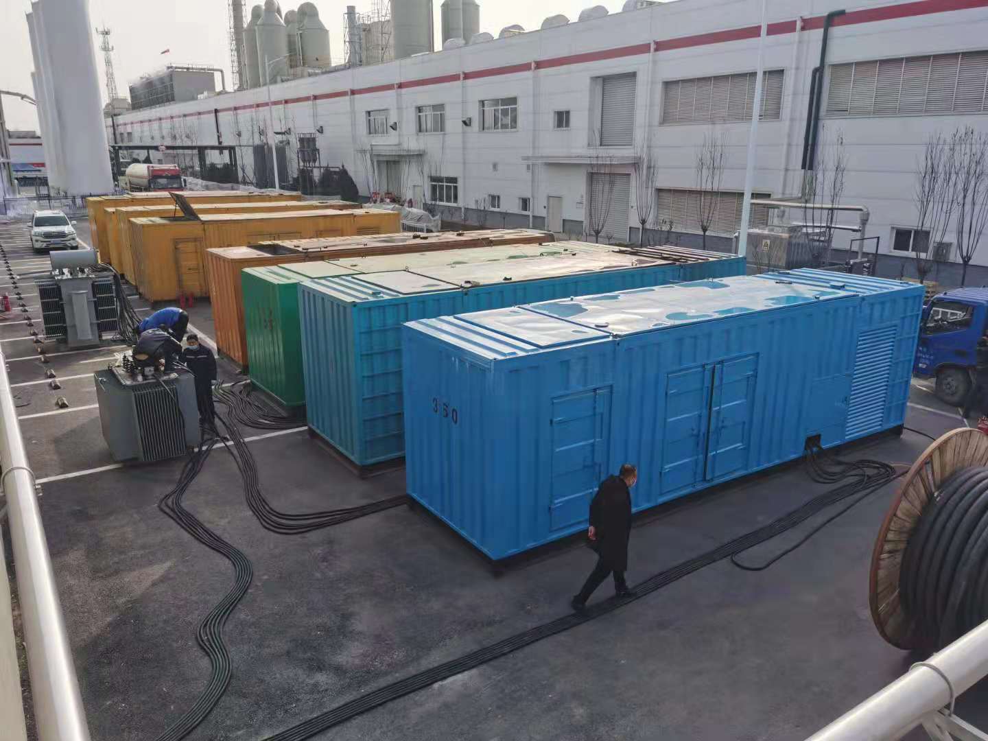 海珠出租发电机-柴油发电机组三相采用什么接法